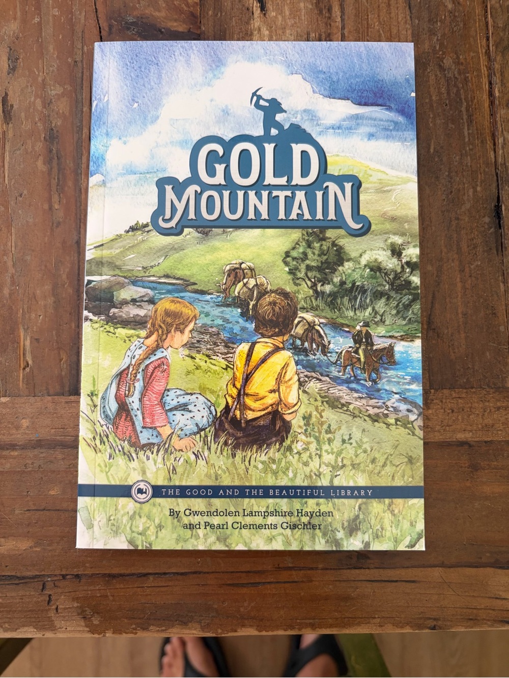 Gold Mountain Paperback Book - Blue/Green Cover by The Good and The Beautiful